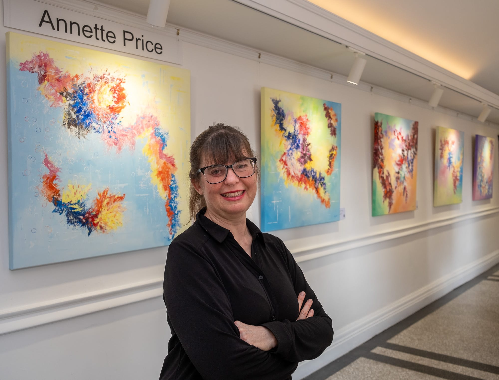 Annette Price at the Elemental Exhibition