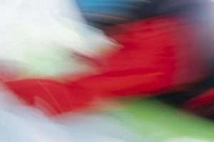 Abstract Whitewater Kayaking