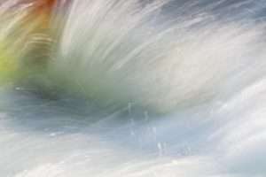 Abstract Whitewater Kayaking